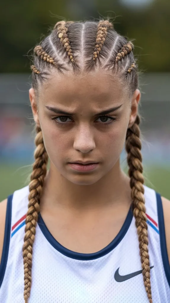 Boxer Braids (Tight Double Dutch Braids)