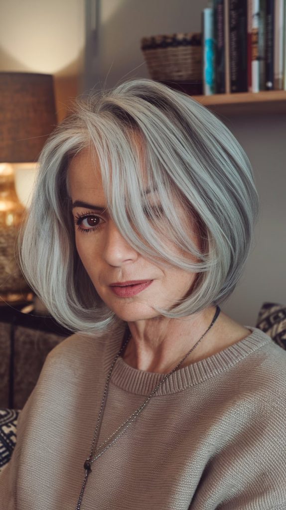 Stacked Bob with a Tapered Back