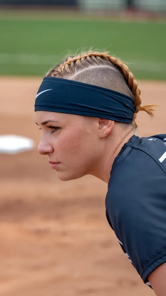 Headband with a Small Braid or Twist