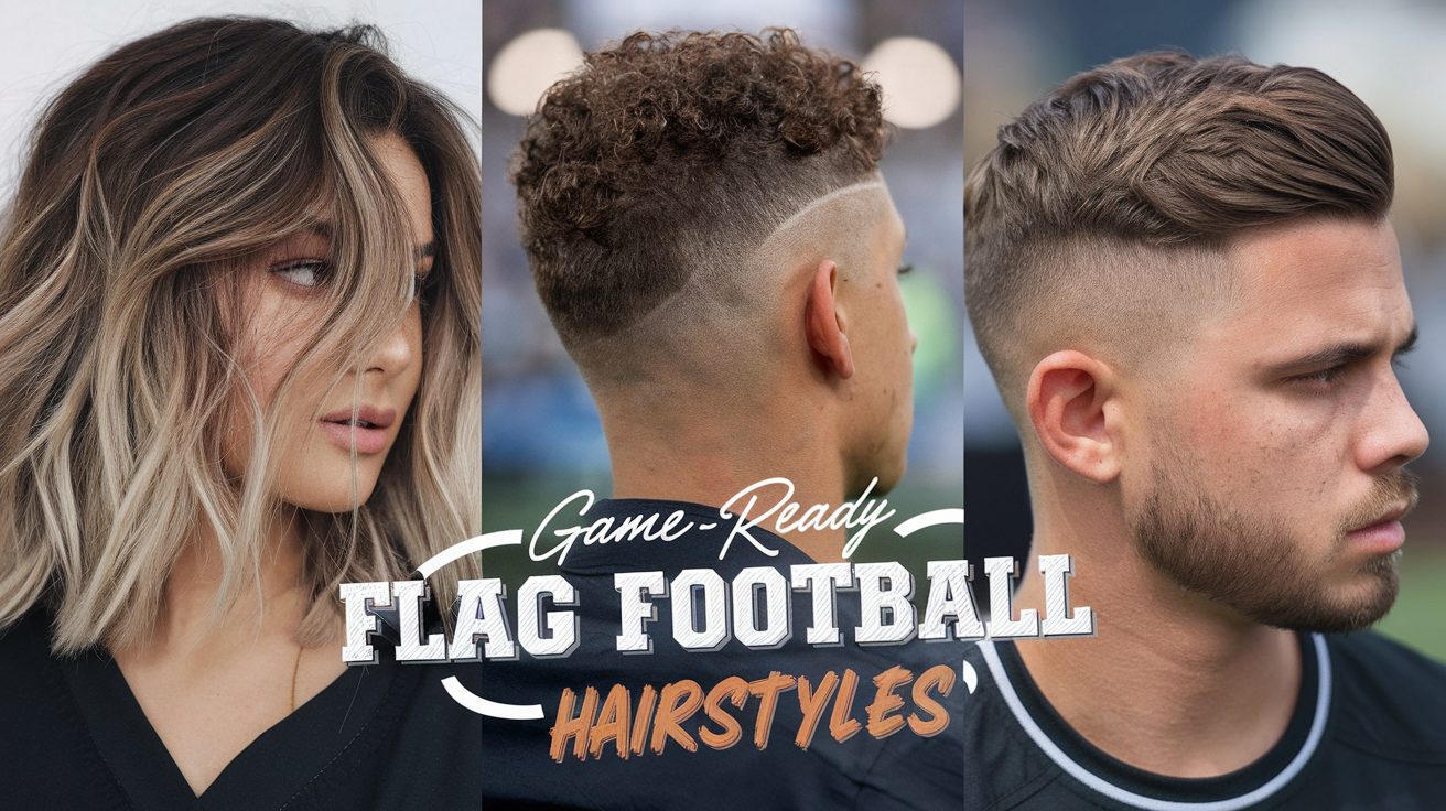 Flag Football Hairstyles