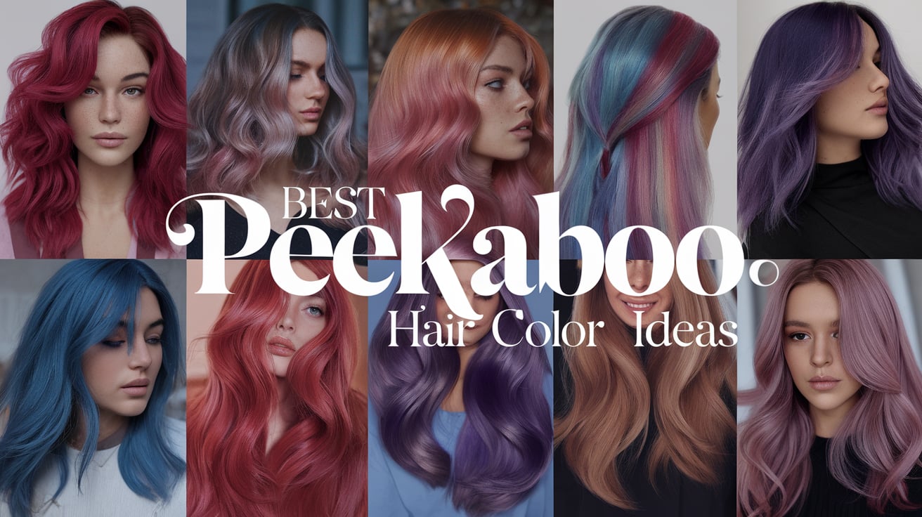 Peekaboo Hair Color Ideas